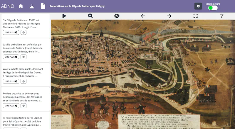 Interface de visualisation